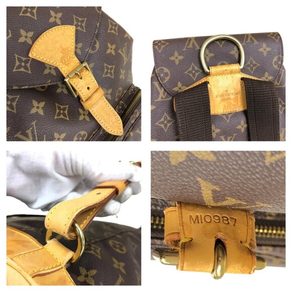 Authentic Louis Vuitton Montsouris GM Monogram Backpack jp540-111425 - Picture 10 of 16